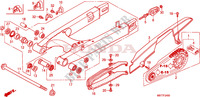 SWINGARM для Honda XL 1000 VARADERO 2009