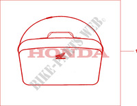 TOP BOX INNERBAG для Honda XL 1000 VARADERO ABS 2007
