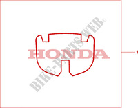 TOP BOX MAT для Honda XL 1000 VARADERO 2007