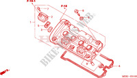 CYLINDER HEAD COVER для Honda CBF 600 NAKED ABS SPECIAL 2005