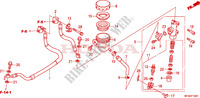 REAR BRAKE MASTER CYLINDER (CBF1000A/T/S) для Honda CBF 1000 ABS 2010