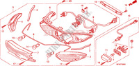 TAILLIGHTS для Honda CBF 1000 ABS 2011
