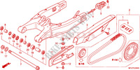 SWINGARM для Honda CB 600 F HORNET ABS 34HP 2008