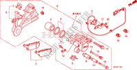 REAR BRAKE CALIPER(CB600F A/FA3) для Honda CB 600 F HORNET ABS 2010