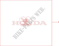 SE LOGO KIT для Honda CB 600 F HORNET STRIPE 34HP 2010