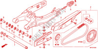 SWINGARM для Honda CB 600 F HORNET ABS 34HP 2010