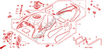 FUEL TANK для Honda CB 1000 R TRICOLOR 2011