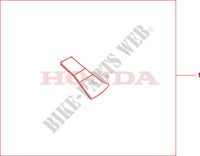 SWINGARM PAD для Honda CB 1000 R 2008