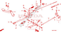 PEDAL для Honda VT 750 S 2010