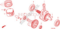 CRANKSHAFT для Honda SPORTRAX TRX 400 X 2011
