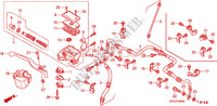 FRONT BRAKE MASTER CYLINDER для Honda FOURTRAX 500 FOREMAN 4X4 Electric Shift, Power Steering 2009