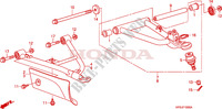 FRONT SUSPENSION ARM для Honda FOURTRAX 500 FOREMAN 4X4 RED 2007