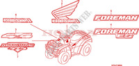 MARK (1) для Honda FOURTRAX 500 FOREMAN 4X4 Electric Shift, Power Steering 2008