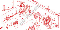 FINAL DRIVEN GEAR для Honda FOURTRAX 500 FOREMAN 4X4 Electric Shift, Power Steering 2011