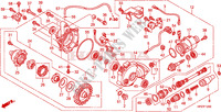 FRONT FINAL GEAR для Honda FOURTRAX 500 FOREMAN 4X4 Electric Shift, Power Steering 2011