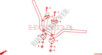 HANDLEBAR для Honda FOURTRAX 500 FOREMAN 4X4 Power Steering 2011