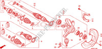 KNUCKLE для Honda FOURTRAX 500 FOREMAN 4X4 Electric Shift, Power Steering 2011