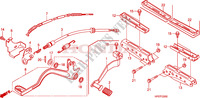 PEDAL для Honda FOURTRAX 500 FOREMAN 4X4 Power Steering 2011
