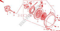 RECOIL STARTER для Honda FOURTRAX 500 FOREMAN 4X4 Electric Shift, Power Steering 2010