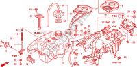 FUEL TANK для Honda FOURTRAX 420 RANCHER 2X4 Electric Shift 2009