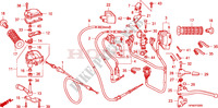 LEVER   SWITCH   CABLE для Honda FOURTRAX 420 RANCHER 4X4 Manual Shift 2010