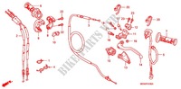 HANDLE LEVER/SWITCH/CABLE (1) для Honda CRF 450 R 2009
