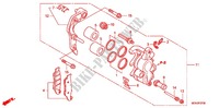 FRONT BRAKE CALIPER для Honda CRF 450 R 2011