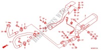 EXHAUST MUFFLER (2) для Honda DEAUVILLE 700 ABS 2012