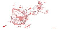 HEADLIGHT для Honda DEAUVILLE 700 ABS 2012