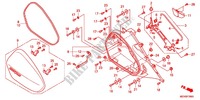R. SADDLEBAG  для Honda DEAUVILLE 700 ABS 2012
