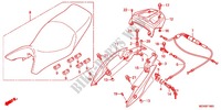 SINGLE SEAT (2) для Honda DEAUVILLE 700 ABS 2011