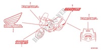 STICKERS для Honda DEAUVILLE 700 ABS 2012