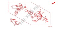 REAR BRAKE CALIPER  для Honda CB 600 F HORNET 2012