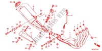 EXHAUST MUFFLER (2) для Honda CBF 1000 ABS 2012