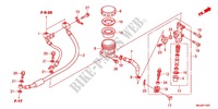 REAR BRAKE MASTER CYLINDER (CBF1000FA/FT/FS) для Honda CBF 1000 2012