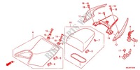 SINGLE SEAT (2) для Honda CBF 1000 2012