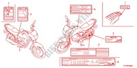 CAUTION LABEL (1) для Honda ACE 125 CASTED WHEELS 2012