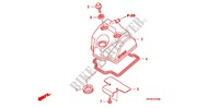 CYLINDER HEAD COVER для Honda CRF 250 R 2012