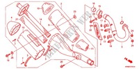 EXHAUST MUFFLER (CRF250RB/C/D) для Honda CRF 250 R 2012