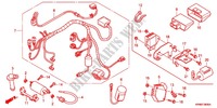 WIRE HARNESS/BATTERY для Honda CRF 250 R 2012
