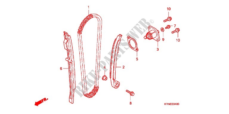 CAM CHAIN   TENSIONER для Honda CRF 250 R 2012