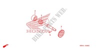 CRANKCASE   OIL PUMP для Honda CRF 250 X 2012