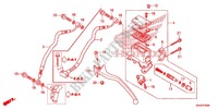 REAR BRAKE MASTER CYLINDER для Honda S WING 125 2012