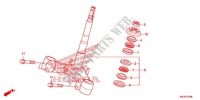 STEERING STEM для Honda S WING 125 2012