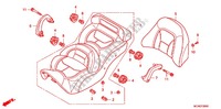 SINGLE SEAT (2) для Honda GL 1800 GOLD WING ABS AIRBAG NAVI 2012