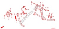 MAIN STAND   BRAKE PEDAL для Honda GL 1800 GOLD WING ABS 2012