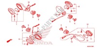 INDICATOR (2) для Honda NC 700 ABS DCT 2012