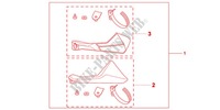 LEG DEFLECTORS для Honda NC 700 ABS DCT 2012