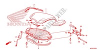 LUGGAGE BOX COVER для Honda NC 700 ABS DCT 2012