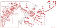 REAR BRAKE CALIPER для Honda NC 700 ABS DCT 2012